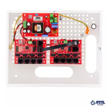ATTE IP-9-11-E Komplekt kuni 9 IP-kaamera jaoks PoE lüliti 9P+1UP