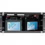 ATTE IPUPS-8-20-R5U0 10-pordine rackmount PoE kommutaator 8 PoE pordi ja 2 gigabitise üleslingiga, 120W eelarve
