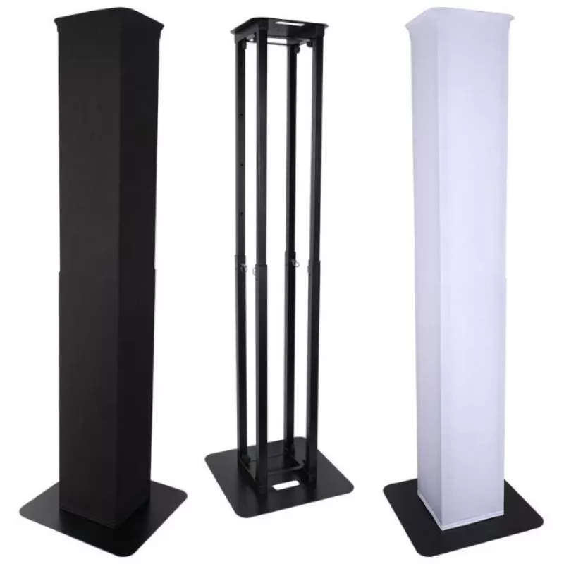 Kõlarialus DNA TOTEM XL – teleskoopiline statiiv, must, 900-1500mm, 30kg koormus