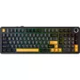 AULA F99 Pro Thunder Black StarVector RGB Gasket Mechanical Keyboard - 99-Key Tri-Mode Hot-Swappable