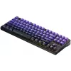 AULA Gasket F87 Pro klaviatuur Must Lilla GrayWoodV4 RGB