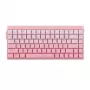AULA HERO84 HE Pink Gradient Contour Dragon King RGB Gasket mehaaniline klaviatuur