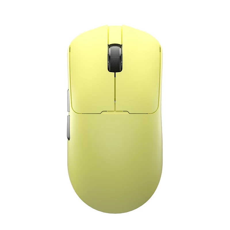 AULA LEOBOG GM3 Yellow Tri-Mode Gaming Mouse with Charging Dock