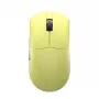 AULA LEOBOG GM3 Yellow Tri-Mode Gaming Mouse with Charging Dock