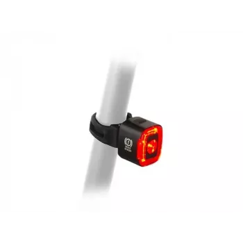 Author Cubus USB Laetav Tagumine Jalgrattatuli Automaatse Pidurisensoriga, COB LED 70 lm, Must/Punane
