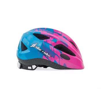 Author Kiiver Star Rider Inmold 51-55cm (roosa-neoon/sinine)