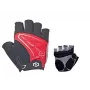 Author Lady Comfort Gel Short Finger Cycling Gloves – Naiste, suurus L, punane/must
