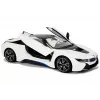 Auto R/C BMW i8 Rastar 1:14 Valge automaatustega