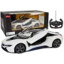 Auto R/C BMW i8 Rastar 1:14 Valge automaatustega