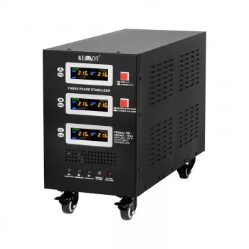 Automaatne kolmefaasiline pingestabilisaator KEMOT PROavr-10k 10 kVA