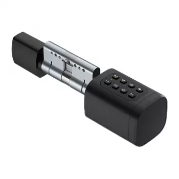 AVATTO SDL-V1-B60 nutiluku silinder, 60mm, sõrmejälg, Bluetooth, Zigbee, must
