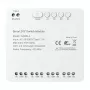 AVATTO WSMD-4 250V nutikas lülitimoodul 1-kanaliga, nulljuhet pole vaja, WiFi 2.4GHz, Tuya Smart, Alexa ja Google Home ühilduv, 10A/2200W