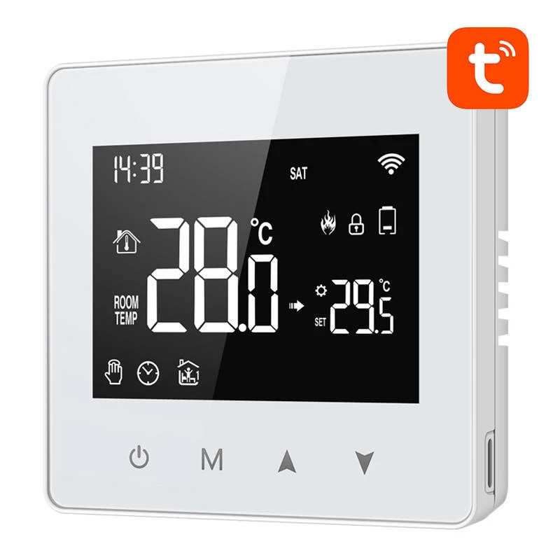 AVATTO WT198 WiFi Smart Thermostat with LCD Touchscreen, Works with Tuya Smart Life, Alexa, Google Assistant