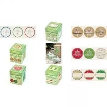 Avery 56827 Dekoratiivsed kleepsud, paber, mitmevärviline, püsiv, ümar, 30 mm, 50 tk