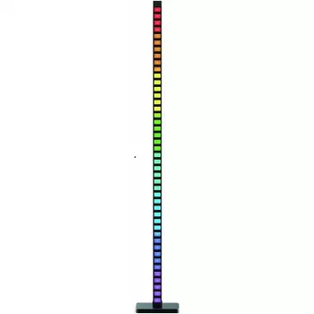 Avide nurgavalgusti IR-puldi ja muusikaanduriga RGB LED 12W USB