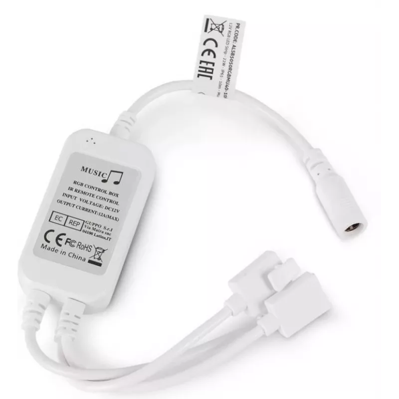Avide LED-riba blister 12V 16W RGB 5m IR-puldiga