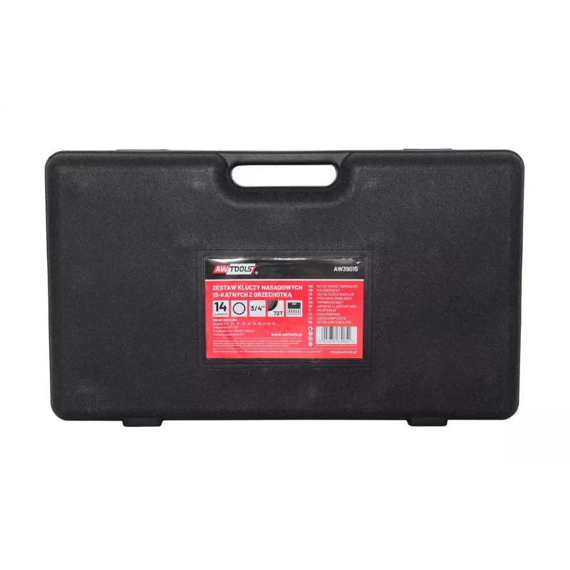AWTOOLS 12-Point Socket Set 3/4 inch 14 Pieces
