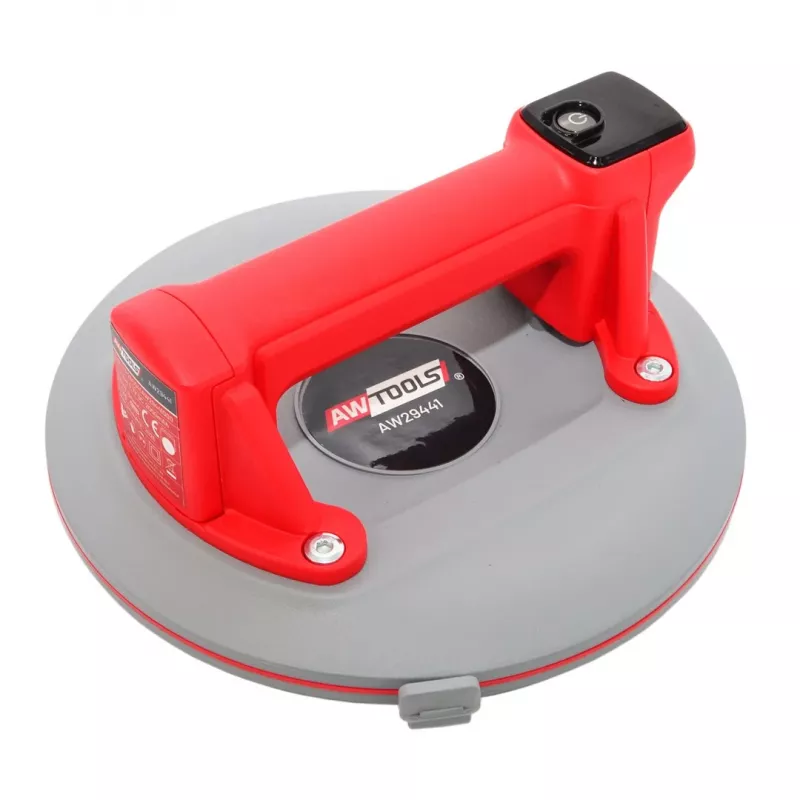 AWTOOLS 220mm 220kg Rechargeable Battery Suction Cup with LCD Display