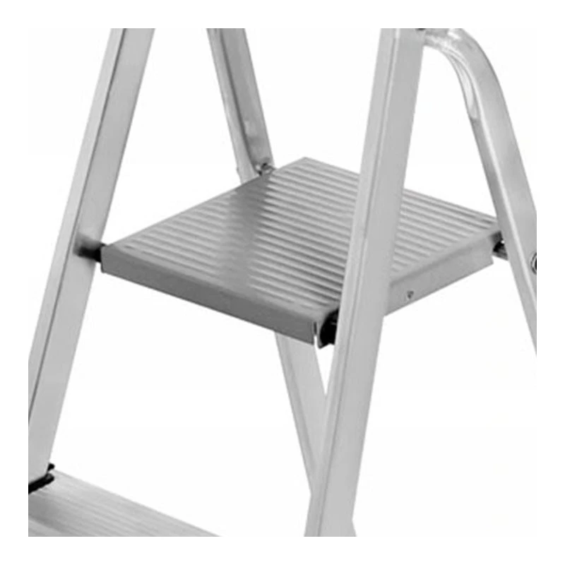 AWTOOLS Aluminum Ladder Freestanding 6 Steps 125kg