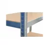 AWTOOLS AW riiul 5 riiuliga 200x90x40 kandevõime 250kg / 5.0mm - kiirkinnitusega kokkupanek