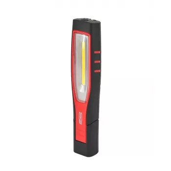 AWTOOLS AW WORKSHOP TORCH ALTO BLACK LINE 500 lm COB LED laetav töötuli magnetilise aluse ja pööratava peaga