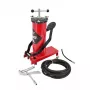AWTOOLS AW15940 Jalapump - Ühesilindriline, 10 BAR, Analoogmanomeeter, Terasraam, Must/Hõbedane