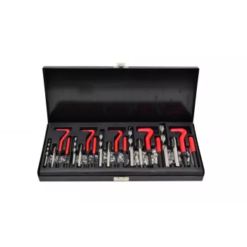AWTOOLS AW16520 19-osaline HSS-puuriterade komplekt metallkarbis, 1-10 mm, DIN 338, metallile, terasele, plastikule ja puidule