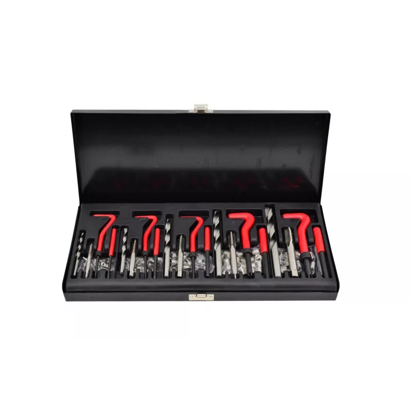 AWTOOLS AW16520 19-osaline HSS-puuriterade komplekt metallkarbis, 1-10 mm, DIN 338, metallile, terasele, plastikule ja puidule