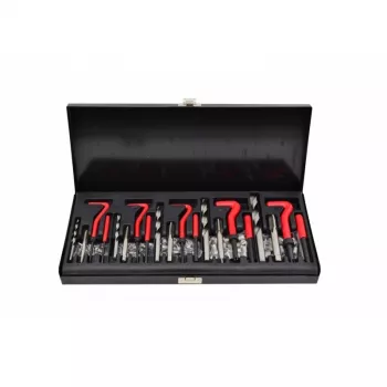 AWTOOLS AW16520 19-osaline HSS-puuriterade komplekt metallkarbis, 1-10 mm, DIN 338, metallile, terasele, plastikule ja puidule