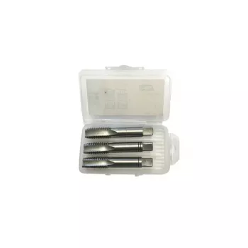 AWTOOLS AW20266 20-osaline meetriline keermelõikurite komplekt M3-M12 | HSS keermestuskomplekt reguleeritavate võtmete, keermesammumõõdiku ja kohvriga