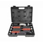 AWTOOLS AW32269BL 1000 g sepahaamer klaaskiudvarre ja ristpeaga, must
