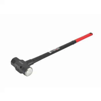 AWTOOLS AW32281BL Paigaldusmeistri haamer klaaskiust käepidemega, 1000 g, Sirge peitel, DIN 1041, Sinine/Must