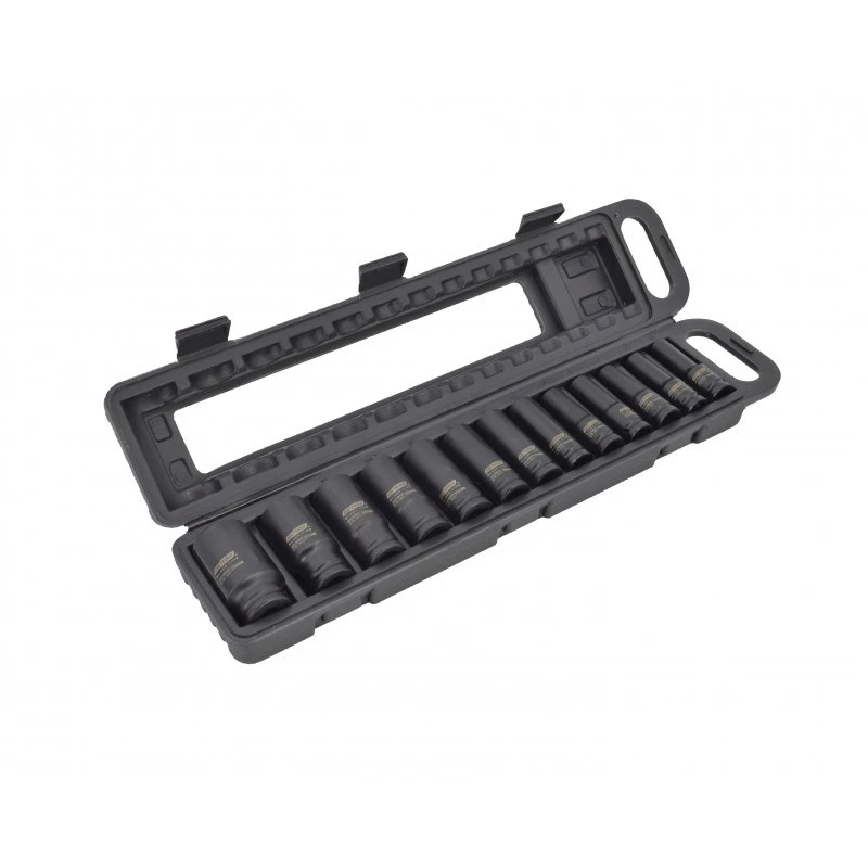 AWTOOLS AW38690BL 172-osaline kroomvanaadiumist pistikukomplekt 1/4 tolli, 3/8 tolli, 1/2 tolli ajamitega, 72-hambaliste pöördkangidega, E-Torx, otsikud ja puhutud vormiga kohver