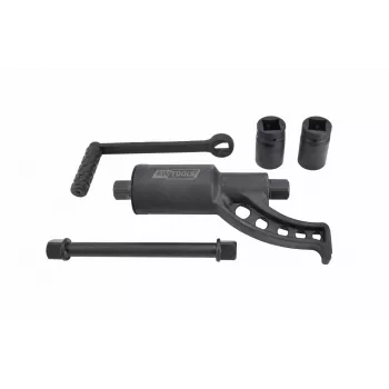 AWTOOLS AW39300 Automaatne kokkutõmbuva õhuvooliku rull 10m PVC 12 bar koos kiirühendusega