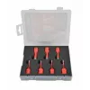 AWTOOLS AW47307 7-osaline HSS-puuriterade komplekt DIN 338 – 2-10mm metalli, puidu ja plasti puurimiseks