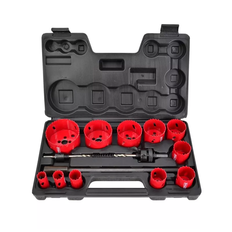 AWTOOLS AW49661 Bimetalne augusaag 60 mm muutuva sammuga hammastega metallile, puidule, plastile, kipsplaadile ja kipsile