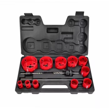 AWTOOLS AW49661 Bimetalne augusaag 60 mm muutuva sammuga hammastega metallile, puidule, plastile, kipsplaadile ja kipsile