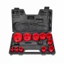 AWTOOLS AW49661 Bimetalne augusaag 60 mm muutuva sammuga hammastega metallile, puidule, plastile, kipsplaadile ja kipsile