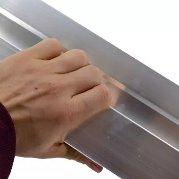 AWTOOLS AWBL25165 Betoonikellu 250 x 165 mm Alumiiniumist labaga ja pehme käepidemega