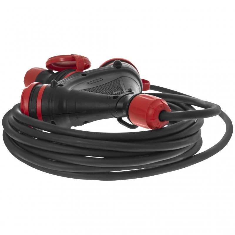 AWTOOLS EXTREME pikendusjuhe 10m 3x1.5mm² 3 pistikupesa IP54 16A/4000W