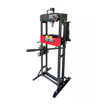 AWTOOLS Hüdrauliline Press Manomeetriga 20T PRO Black Line