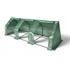AWTOOLS minifooliumist tunnelkasvuhoone 295x95x95cm tsingitud terasraamiga ja UV-kindla PE-kattega
