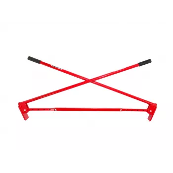 AWTOOLS Sillutuskivi tõsteklamber paralleelse haardega, 100-400 mm lõuad, 100 kg kandevõime, teras, kahele inimesele