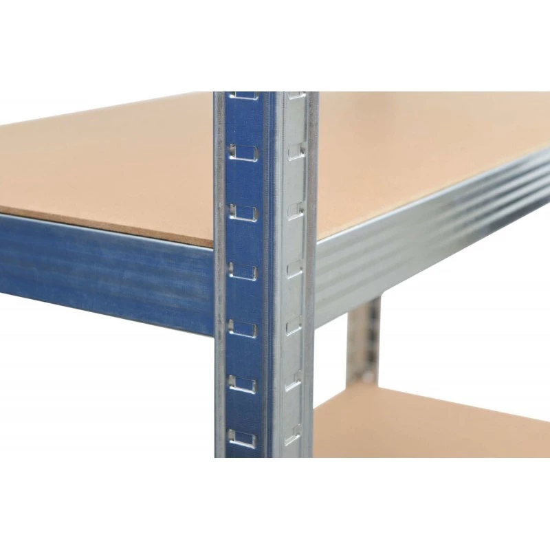 AWTOOLS Shelf Rack 5 Shelves 180x90x40 cm Load 250 kg per Shelf 5.0 mm Galvanized Steel