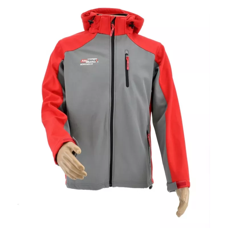 AWTOOLS Softshell Jope Dressipluus T4 Punane-Hall L
