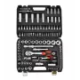 AWTOOLS Mutrivõtmete komplekt 108-osaline 1/2 inch ja 1/4 inch ajamiga Black Line