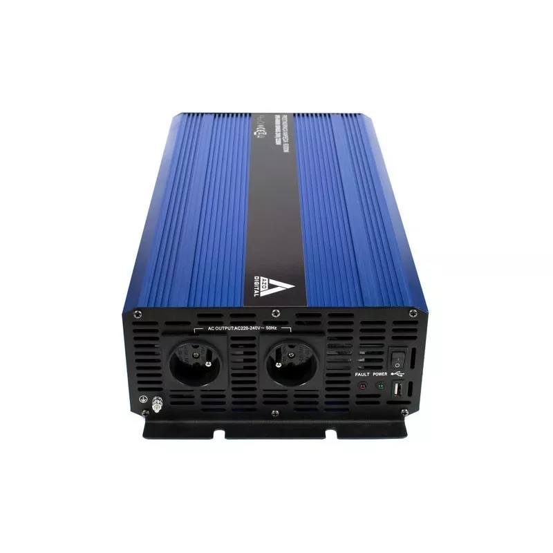 AZO Digital 24V alalisvool 230V vahelduvvool puhas siinuslaine inverter 6000W IPS-6000S