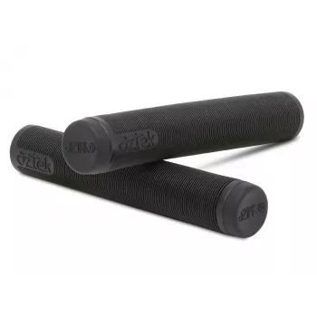 Aztek Lite Grips Must - Tõukeratta käepidemed otsikutega, 160mm, 22.2mm siseläbimõõt