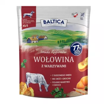 BA5 BALTICA Smaki Regionów veiseliha köögiviljadega väikestele tõugudele mono kuiv koeratoit 1kg