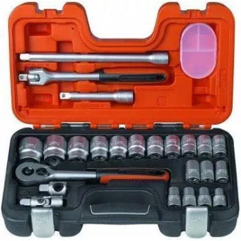 Bahco S240 24-osaline 1/2 inch pesakomplekt (10-32 mm)